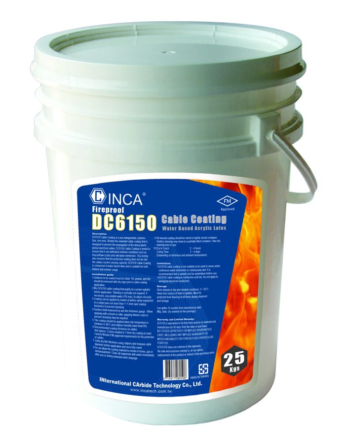 Cable coating DC6150 - MVL Firestop product
