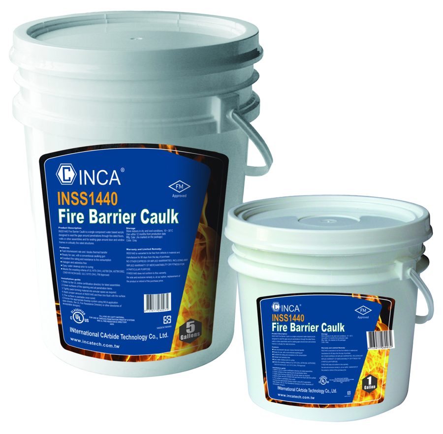Fire barrier caulk INSS1440 - MVL Firestop product