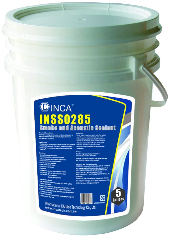 Smoke and acoustic sealant INSS0285 - MVL Firestop product